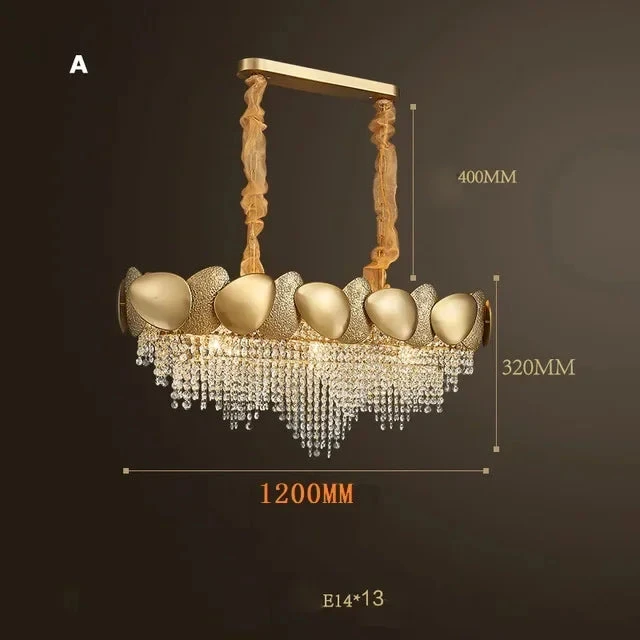 Lustre Moderne En Cristal Avec Pampilles Et Led 9 Lustre Moderne En Cristal Avec Pampilles Et Led – Image 7
