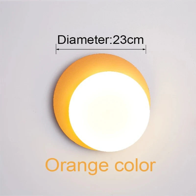 Applique Murale Ronde Créative Pour Chambre à Coucher 12 Applique Murale Ronde Créative Pour Chambre à Coucher – Image 10