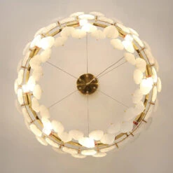 Feather Glass Led Chandelier Pendant Lights Suspension Hanging Lamp For Living Room Bedroom 19 Feather Glass Led Chandelier Pendant Lights Suspension Hanging Lamp For Living Room Bedroom -Lumeers Boutique S93cf8d192ef34e1897bdf386e3a2b6acf