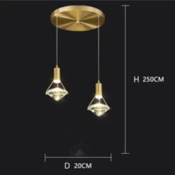 Suspension Design LED Luxury En Forme De Diamant Savia 18 Suspension Design LED Luxury En Forme De Diamant Savia -Lumeers Boutique S94f741e5f8aa4f78a8a548cce5124167Z