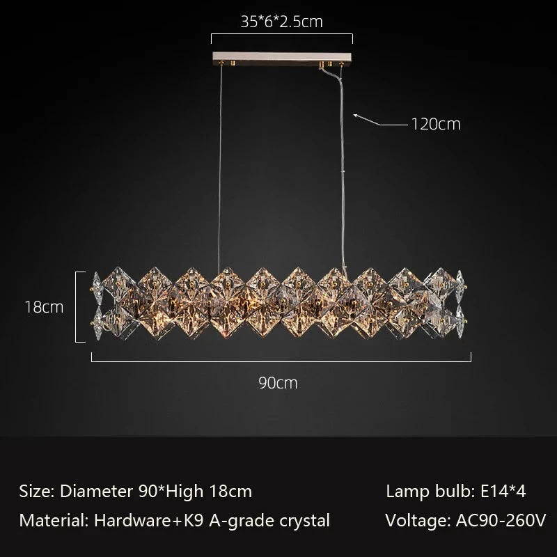 Lustre En Cristal Design Minimaliste Pour Un Intérieur élégant 9 Lustre En Cristal Design Minimaliste Pour Un Intérieur élégant – Image 7