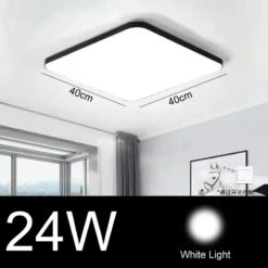 Plafonnier Led Moderne Ultra Mince En Acrylique Pour Un éclairage élégant 26 Plafonnier Led Moderne Ultra Mince En Acrylique Pour Un éclairage élégant -Lumeers Boutique S9662afa28c6e4a01b6acaced4df32a40e