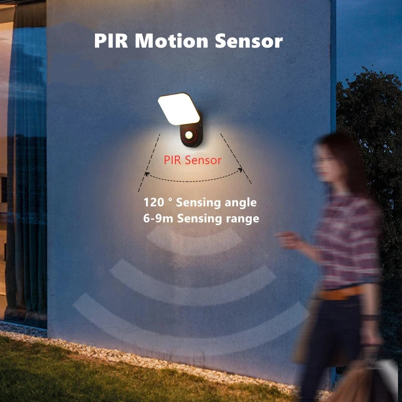 Applique Murale Extérieure Led Avec Capteur De Mouvement étanche Décorative 5 Applique Murale Extérieure Led Avec Capteur De Mouvement étanche Décorative – Image 3
