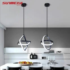 Suspension Moderne à Led Design Simple Et élégant