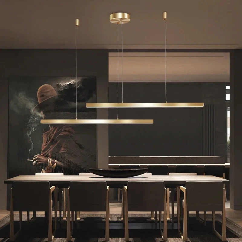 Suspension à Led En Cuivre Pour Décoration Intérieure élégante 6 Suspension à Led En Cuivre Pour Décoration Intérieure élégante – Image 4