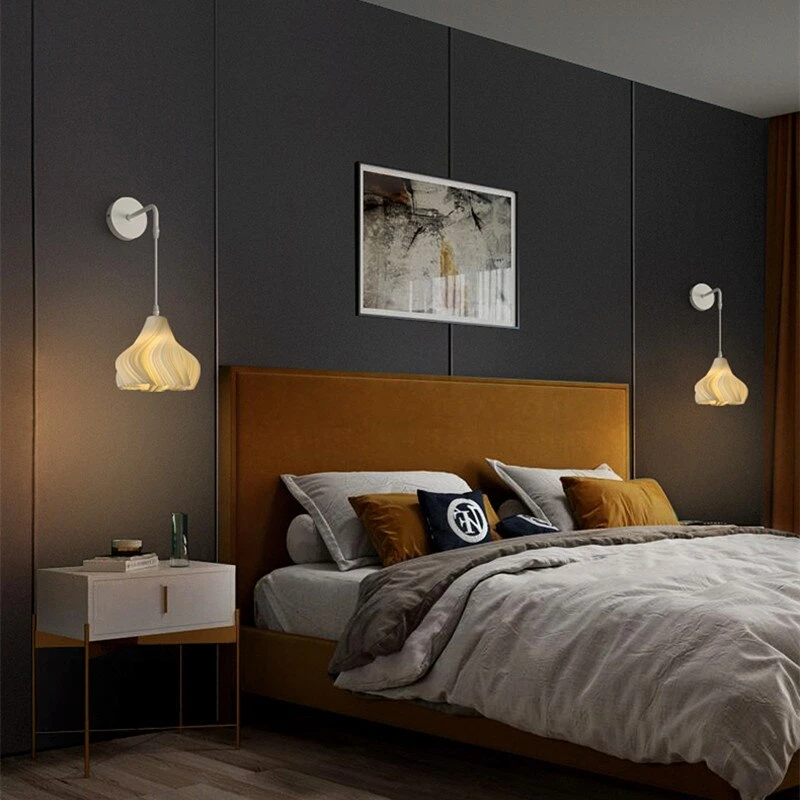 Applique Murale Moderne En Métal Blanc Gilor 6 Applique Murale Moderne En Métal Blanc Gilor – Image 4