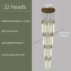 Suspension Moderne Design Nordique éclairage Led Loft élégant -Lumeers Boutique S9c515ccb07644d93aaa73d6c332221afF