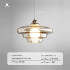 Suspension Rétro En Verre Plaqué Pour Décoration Moderne 17 Suspension Rétro En Verre Plaqué Pour Décoration Moderne -Lumeers Boutique S9ecd04c6a46b4d3c816fb57bdc6e440br