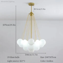 Suspension Moderne En Verre Pour Décoration Intérieure élégante 20 Suspension Moderne En Verre Pour Décoration Intérieure élégante -Lumeers Boutique S9eec5325b7764d7d9650e584af029965z