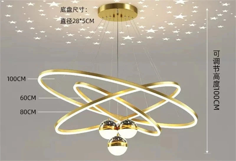 Lustre Led Romantique Projecteur De Ciel étoilé Avec Télécommande 17 Lustre Led Romantique Projecteur De Ciel étoilé Avec Télécommande – Image 15