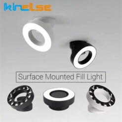 Plafonnier Spot Anneau Led Anti-éblouissement Monté Sur Surface Pliable