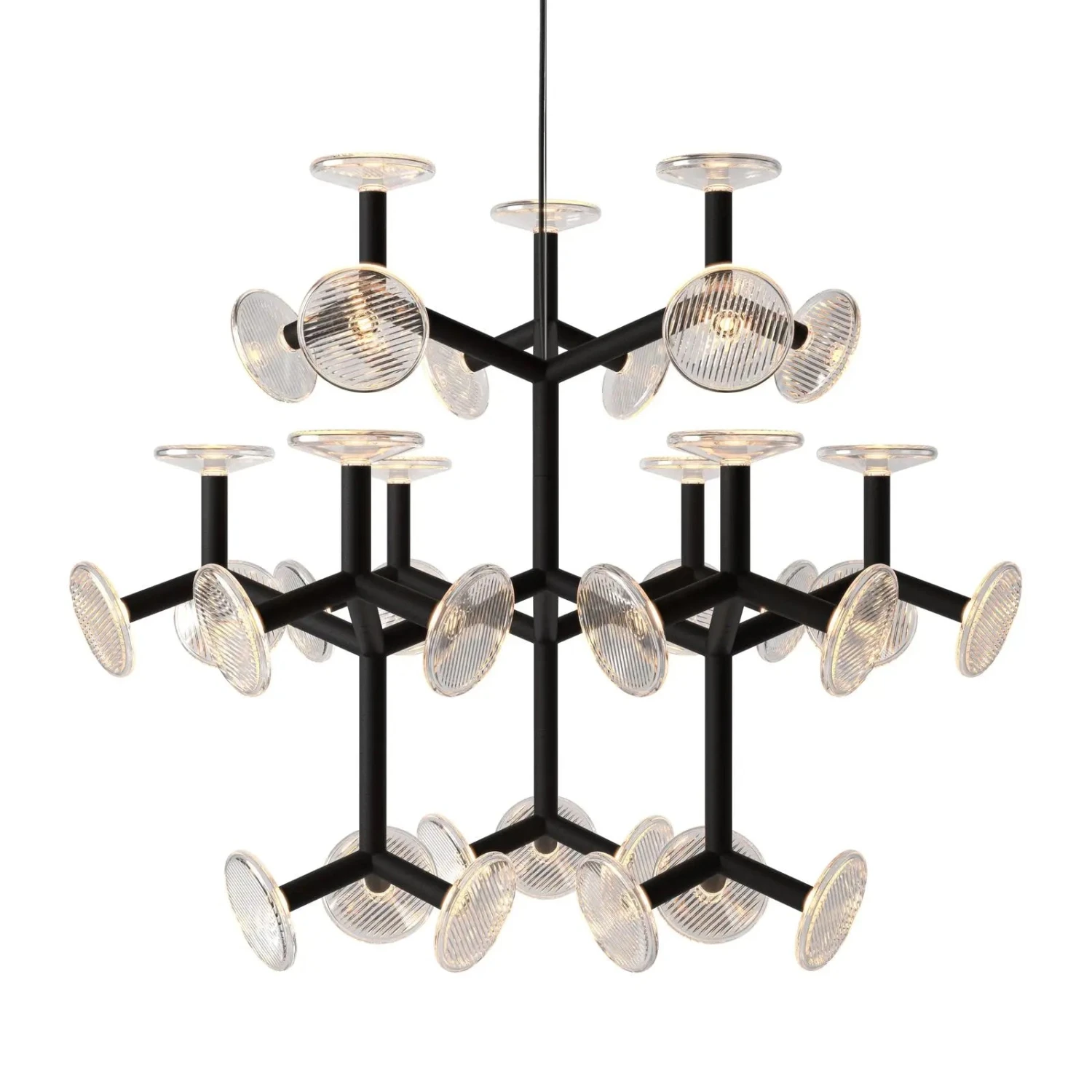 Lustre Créatif Postmoderne En Verre Pour Décoration Intérieure 16 Lustre Créatif Postmoderne En Verre Pour Décoration Intérieure – Image 14