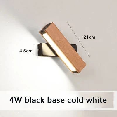 Applique Murale Rotative Nordique En Bois Massif Led Réglable 15 Applique Murale Rotative Nordique En Bois Massif Led Réglable – Image 13