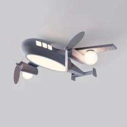 Plafonnier Moderne Avec Télécommande Pour Chambre D'enfant Style Nordique