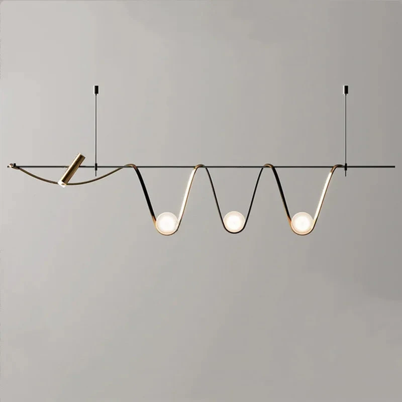 Suspension Créative Minimaliste à Led Pour éclairage Intérieur 5 Suspension Créative Minimaliste à Led Pour éclairage Intérieur – Image 3