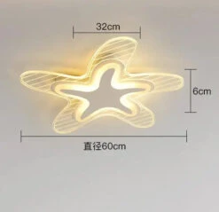 Plafonnier étoile Led Pour Décoration Et éclairage Intérieur -Lumeers Boutique Sa64d201cf14549b59e43dc6c5af6b49ce