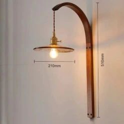 Applique Murale Japonaise En Bois Vintage Rétro Abat-jour En Céramique -Lumeers Boutique Sa8235e99a46d4ef1a41d63c11c566ac3I