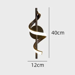 Applique Murale Design LED Métallique Ondulé Polino 18 Applique Murale Design LED Métallique Ondulé Polino -Lumeers Boutique Sa8d5c8034f1b4a828725623cfb4bfc0d3