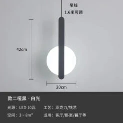 Suspension Géométrique Moderne En Acrylique à Led Lune -Lumeers Boutique Sa8e70e9e98d742dab23634f50b1174c5s