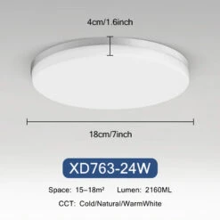 Plafonnier Rond Ultra-mince Led Moderne Pour éclairage Intérieur 26 Plafonnier Rond Ultra-mince Led Moderne Pour éclairage Intérieur -Lumeers Boutique Sa93cea7086ac40cc975287446c4b8aefI