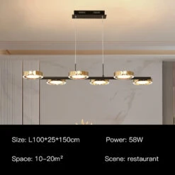 Suspension Led Moderne Au Design Minimaliste élégant Pour Intérieur -Lumeers Boutique Sa943cca344d64c42829f7aa7b9049ca0c