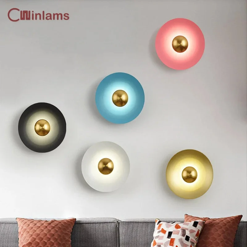 Applique Murale Led Ronde Moderne Pour Décoration Intérieure éclairage élégant 3 Applique Murale Led Ronde Moderne Pour Décoration Intérieure éclairage élégant