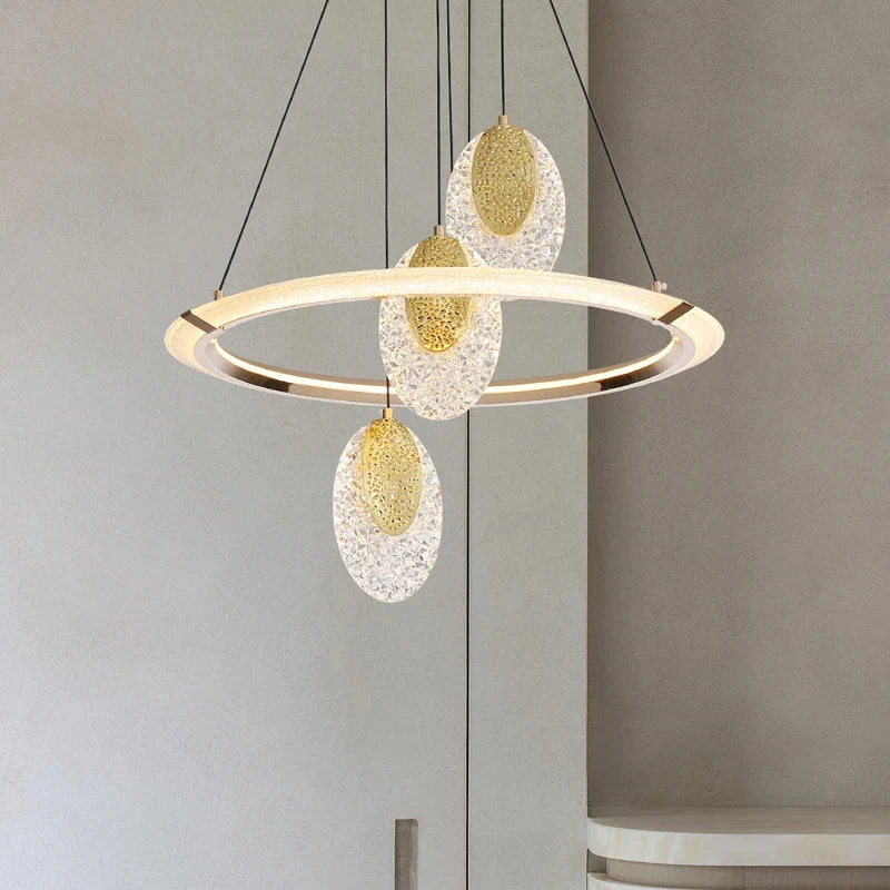 Lustre En Cristal Lumineux Moderne Pour Décoration Intérieure élégante 6 Lustre En Cristal Lumineux Moderne Pour Décoration Intérieure élégante – Image 4