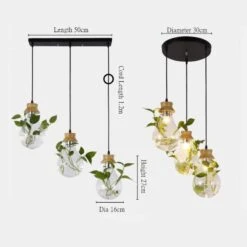 Suspension Bocal En Verre à Fleur Et Support En Bois -Lumeers Boutique Sanstitre 5 81b34893 e653 4684 bb58 eb358611279e
