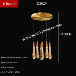 Lustre Led Moderne Design Pour Un éclairage élégant -Lumeers Boutique Sb07ee227eb874b0a8817e94328af66aeA