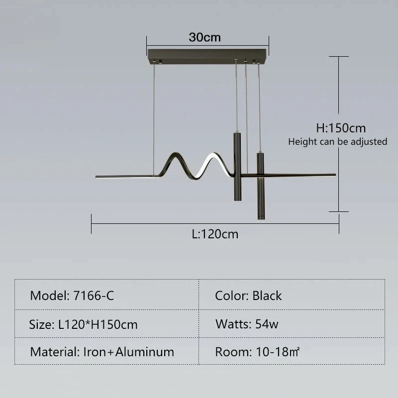 Suspension Moderne à Led Au Design Minimaliste élégant 19 Suspension Moderne à Led Au Design Minimaliste élégant – Image 17