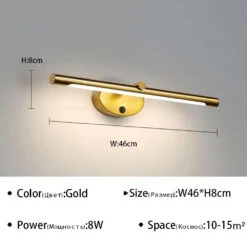 Applique Murale Led Moderne Avec Interrupteur Tactile Pour Miroir 25 Applique Murale Led Moderne Avec Interrupteur Tactile Pour Miroir -Lumeers Boutique Sb1513e4a16864f5fb51d937f73ab179ar