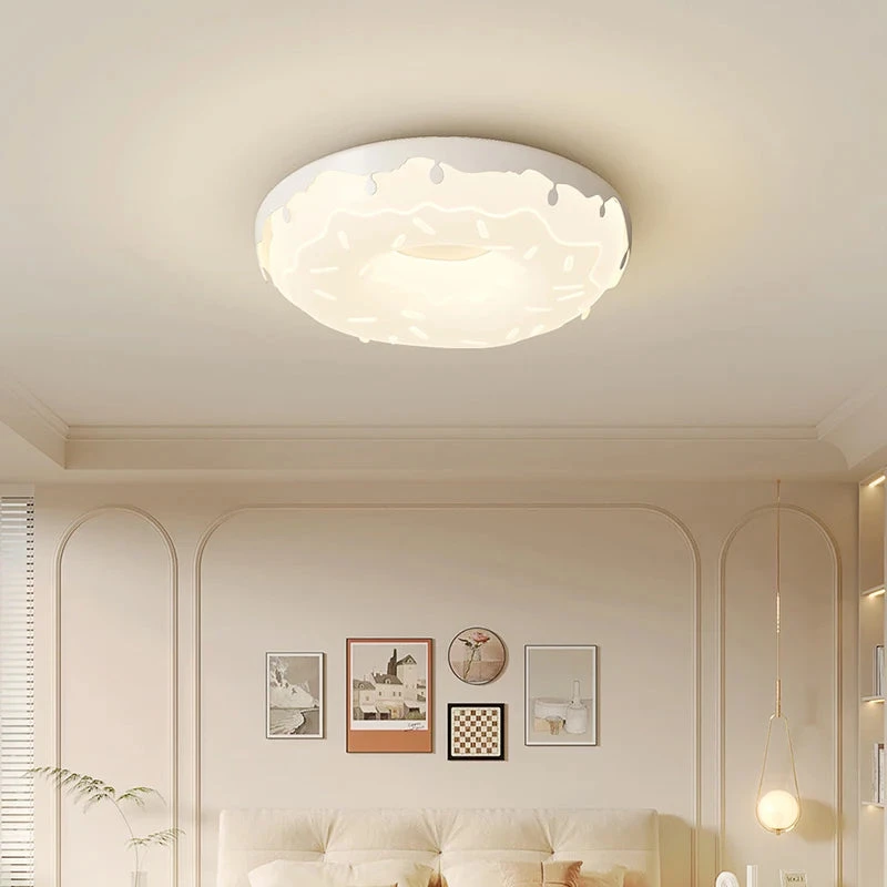 Plafonnier Donut Moderne Style Girly Simple Et élégant 8 Plafonnier Donut Moderne Style Girly Simple Et élégant – Image 6