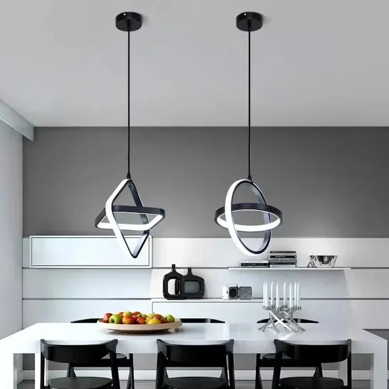 Lustre Moderne à LED Pour Un éclairage élégant Et Décoratif 4 Lustre Moderne à LED Pour Un éclairage élégant Et Décoratif – Image 2