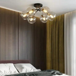 Plafonnier Industriel Design En Verre Fumé Pour Décoration Moderne 18 Plafonnier Industriel Design En Verre Fumé Pour Décoration Moderne -Lumeers Boutique Sb804e7bf9525434dbf863604cdb23e08r