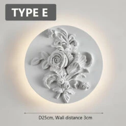 Applique Murale Circulaire Rétro Abat-jour En Verre Blanc 24 Applique Murale Circulaire Rétro Abat-jour En Verre Blanc -Lumeers Boutique Sb812bd29501543d9b3b979cc721072b7T