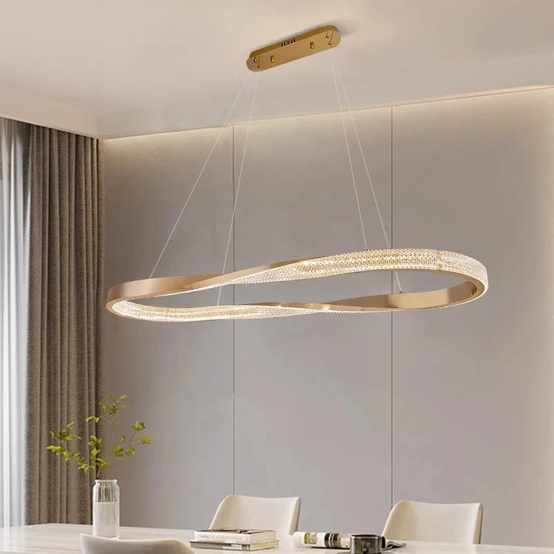 Lustre Led Cristal Design Moderne 3 Lustre Led Cristal Design Moderne