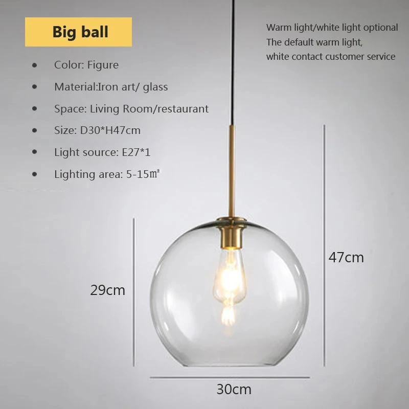 Lustre LED Verre Suspension Industriel 10 Lustre LED Verre Suspension Industriel – Image 8