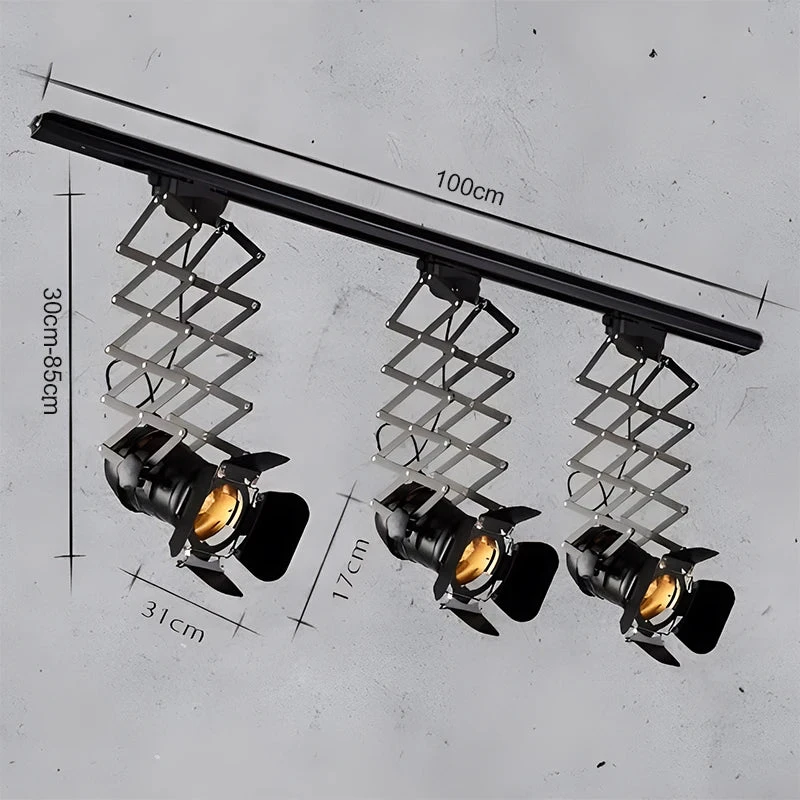 Plafonnier Vintage Industriel Pour Bar Et Vêtements Rétro 4 Plafonnier Vintage Industriel Pour Bar Et Vêtements Rétro – Image 2