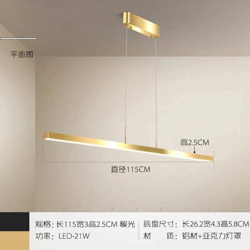 Suspension à Led En Cuivre Pour Décoration Intérieure élégante 14 Suspension à Led En Cuivre Pour Décoration Intérieure élégante – Image 12