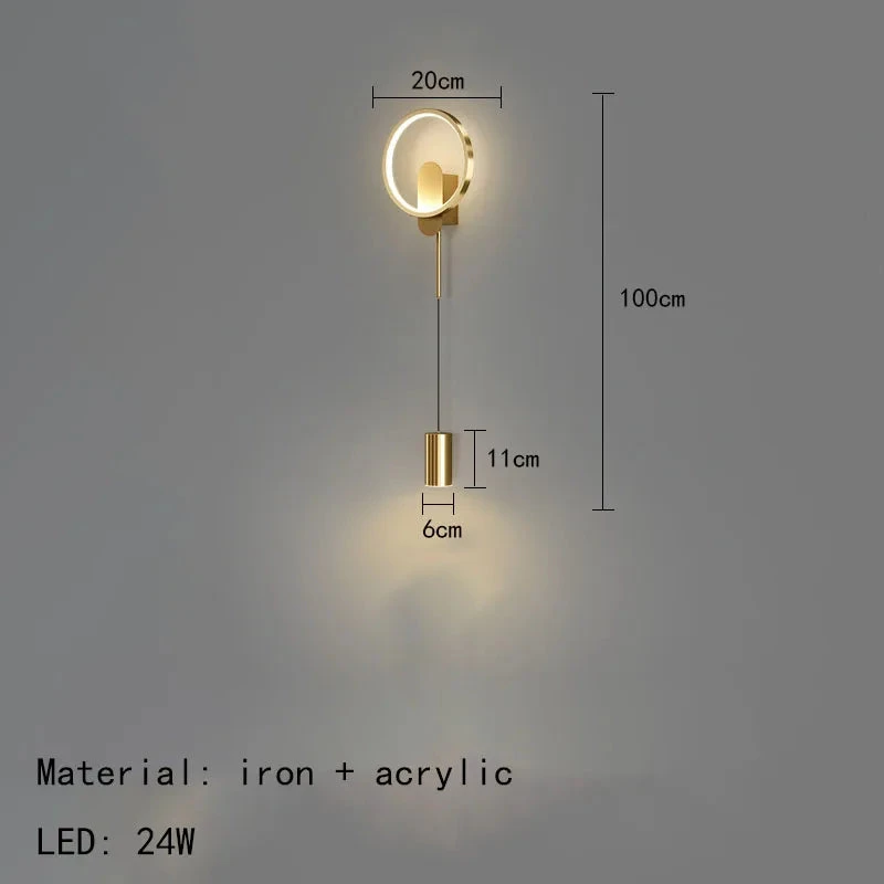 Applique Murale Led Moderne Avec Gradation De Température 10 Applique Murale Led Moderne Avec Gradation De Température – Image 8