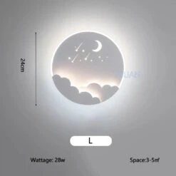 Applique Murale Modernes En Forme D'étoile Nuage Lune -Lumeers Boutique Sc0e935cbfb674a97846011030e2d0774Q