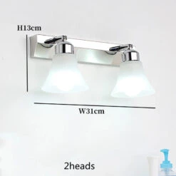 Applique Murale Rétro Cosmétique Miroir LED Européenne Maquillage Lumière Vanité Salle De Bains Appliques Chrome Armoire -Lumeers Boutique Sc12c1341bc4c4aec985709e3eb7eced2n