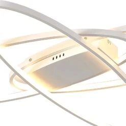 Plafonnier Led Décalé 3 Ellipses Télécommande -Lumeers Boutique Sc19fb713b08e42c684438db991d83f634