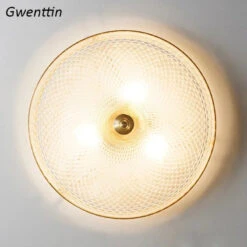 Plafonnier Américain En Cuivre Et Verre -Lumeers Boutique Sc1f19c809c474e6583274958b4b1d95ad