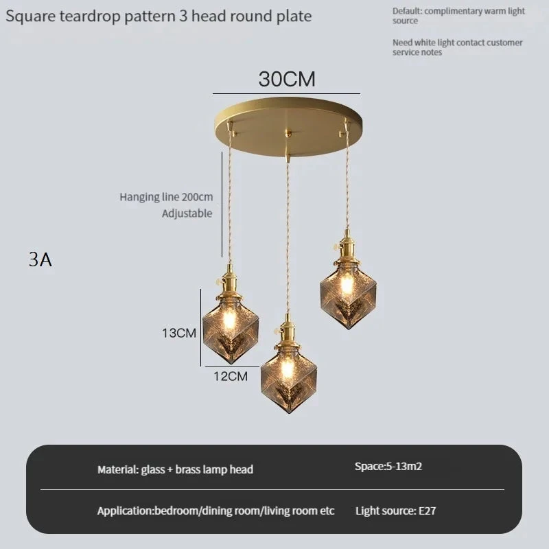 Suspension Vintage Avec Interrupteur Et Abat-jour En Verre Cristal 20 Suspension Vintage Avec Interrupteur Et Abat-jour En Verre Cristal – Image 18