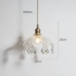Suspension Avec Abat-jour En Verre Vintage Louvain -Lumeers Boutique Sc23f9f97bf8c472b87180364a78fa00bM