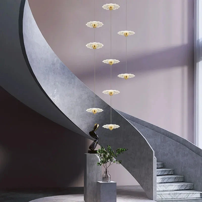 Lustre Moderne à Led Pour éclairage Intérieur Décoratif 4 Lustre Moderne à Led Pour éclairage Intérieur Décoratif – Image 2