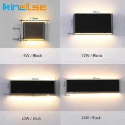 Applique Murale Led étanche Pour Extérieur En Aluminium -Lumeers Boutique Sc34d7a5bb1744f1899595a687f70f3629