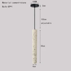 Suspension Led En Pierre De Ciment Style Industriel 25 Suspension Led En Pierre De Ciment Style Industriel -Lumeers Boutique Sc37e08ca88dd43d88c5638960712ac814
