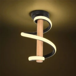 Plafonnier Led Ondulé En Bois Design Moderne Long Tube Décoratif 19 Plafonnier Led Ondulé En Bois Design Moderne Long Tube Décoratif -Lumeers Boutique Sc51e944f0e1145079988a7b3eea6a178T